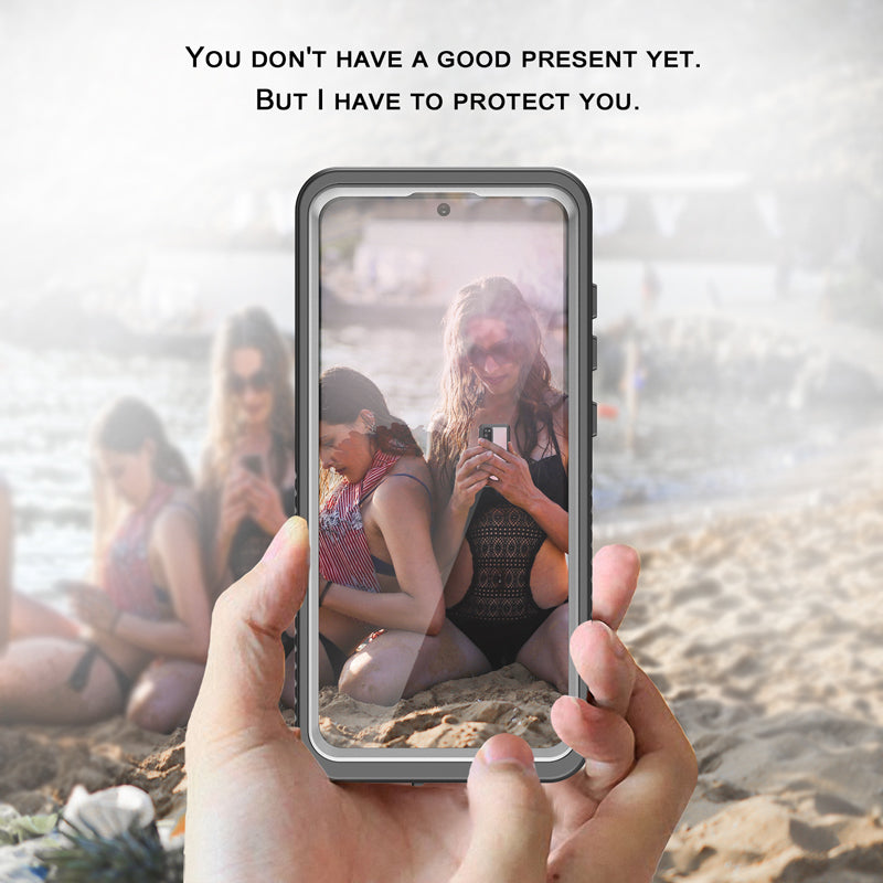 FS Series For Samsung Galaxy S20 5G IPX8 Waterproof Case Full Body Shockproof Clear Phone Cover FS Series For Samsung Galaxy S20 5G IPX8 Waterproof Case Full Body Shockproof Clear Phone Cover